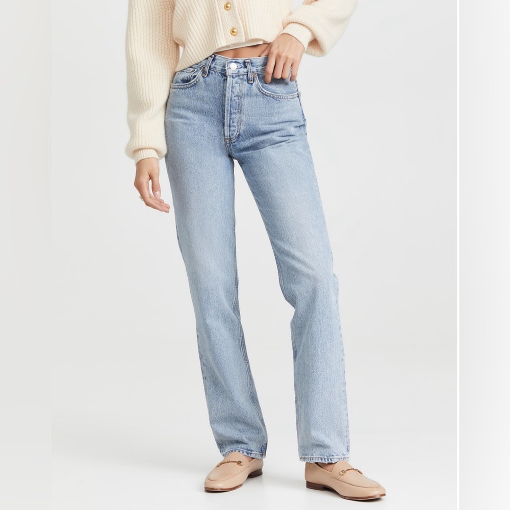 AGOLDE Lana Mid Rise